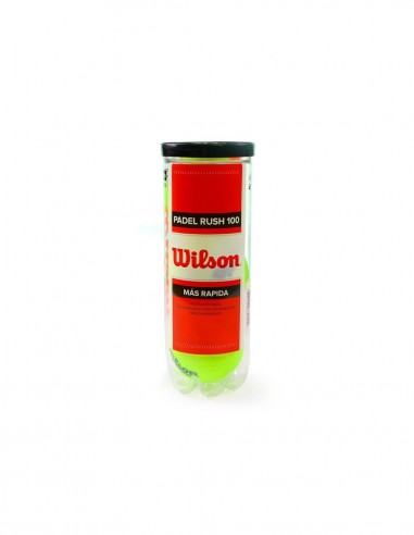 Dose mit 3 Wilson Padel Rush 100 Bällen