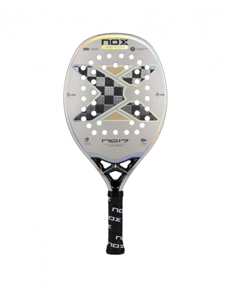 Raquete de tênis de praia de luxo Nox NG17 2023