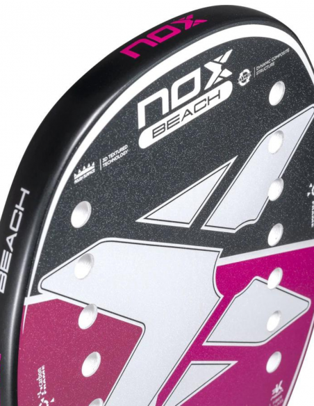 Raquete de tênis de praia Nox Sand Pink 2022