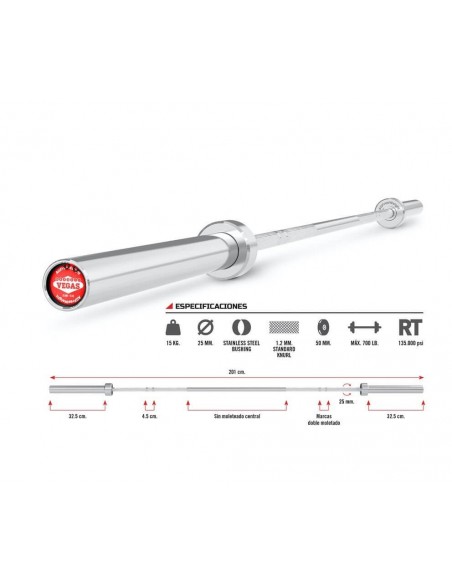 Barra Vegas Crosstraining 201 CM AFW